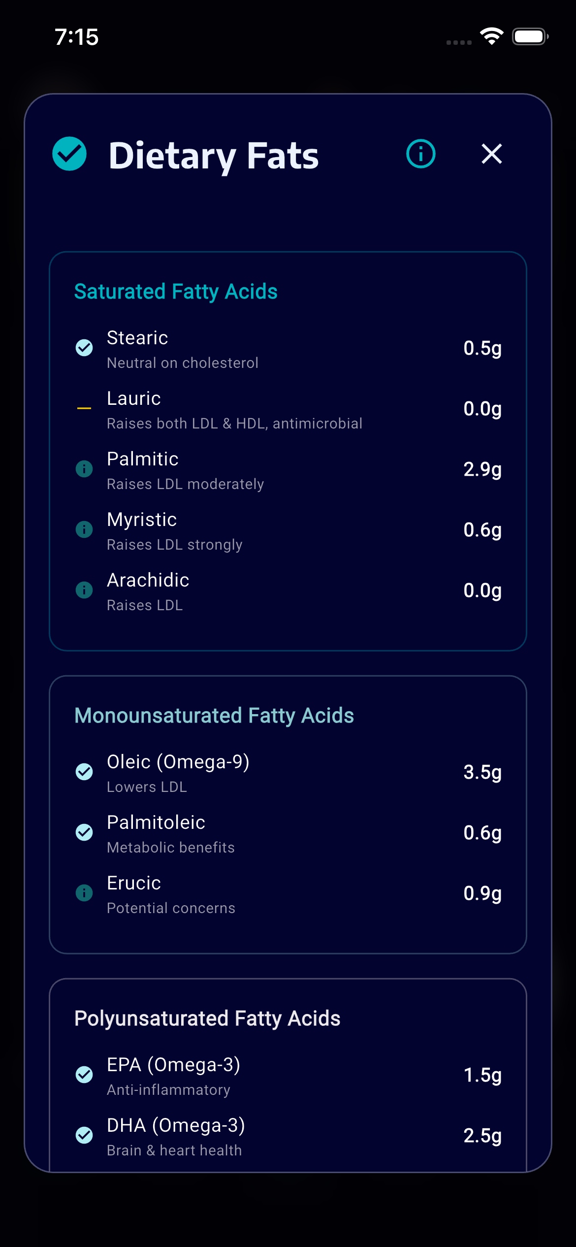 TUNA Nutrient Intelligence - View 2